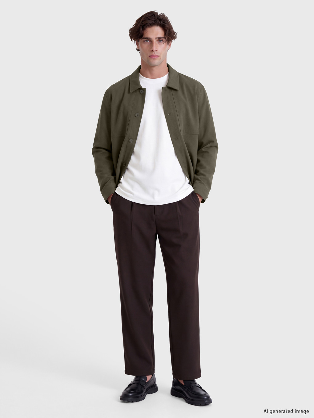 Sacou Regular Fit Pentru Bărbați-1