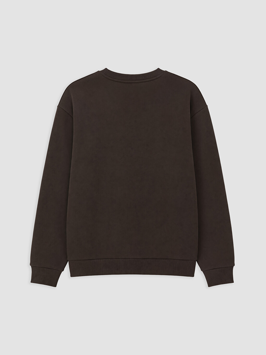 Crew Neck Men's Thick Sweatshirt-5