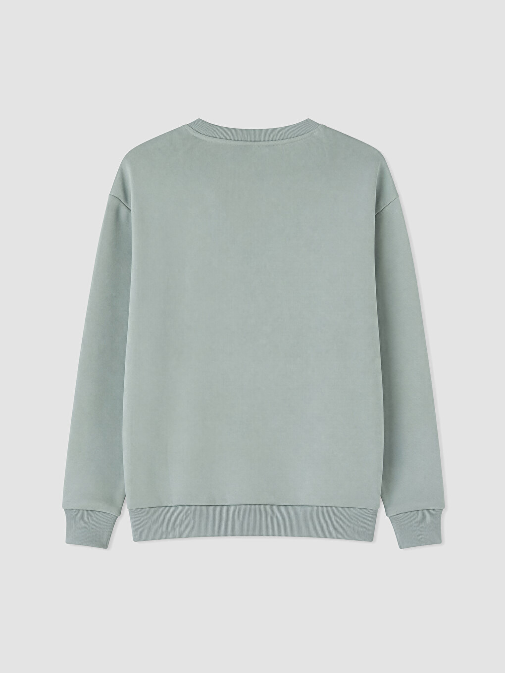 Crew Neck Men's Thick Sweatshirt-7