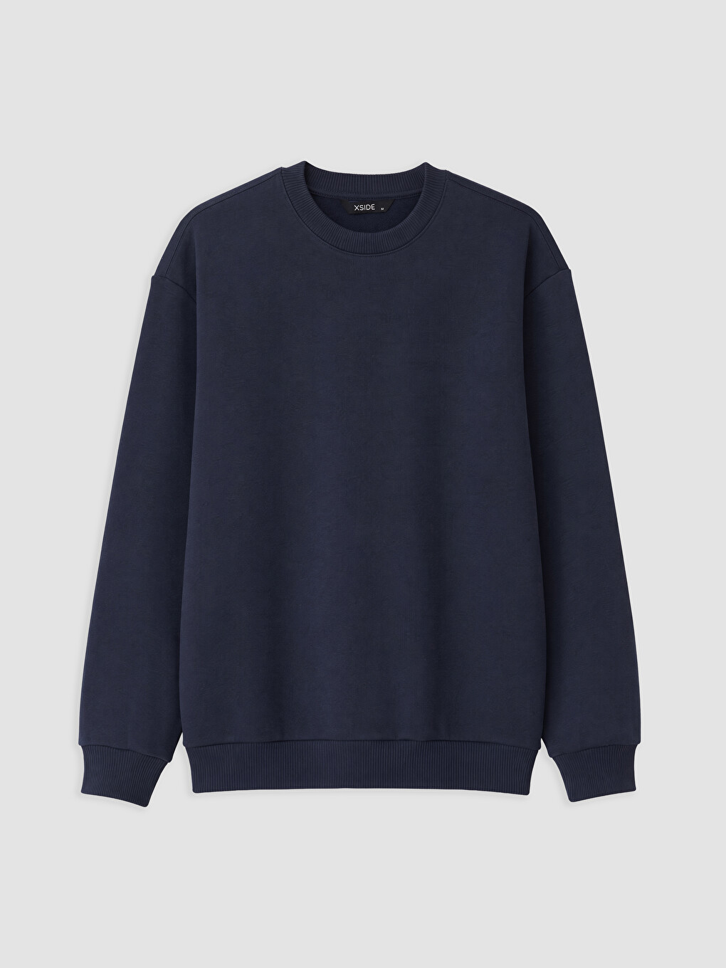 Crew Neck Men's Thick Sweatshirt-4