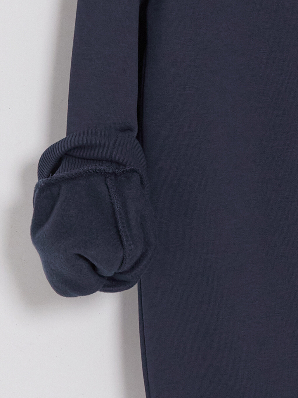 Crew Neck Men's Thick Sweatshirt-7