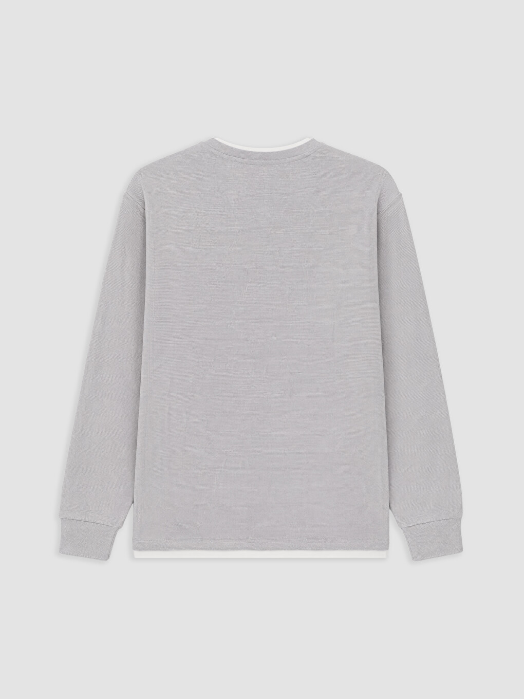 Bluza Sportive Me Jakë Të Rrumbullakët Për Burra-5