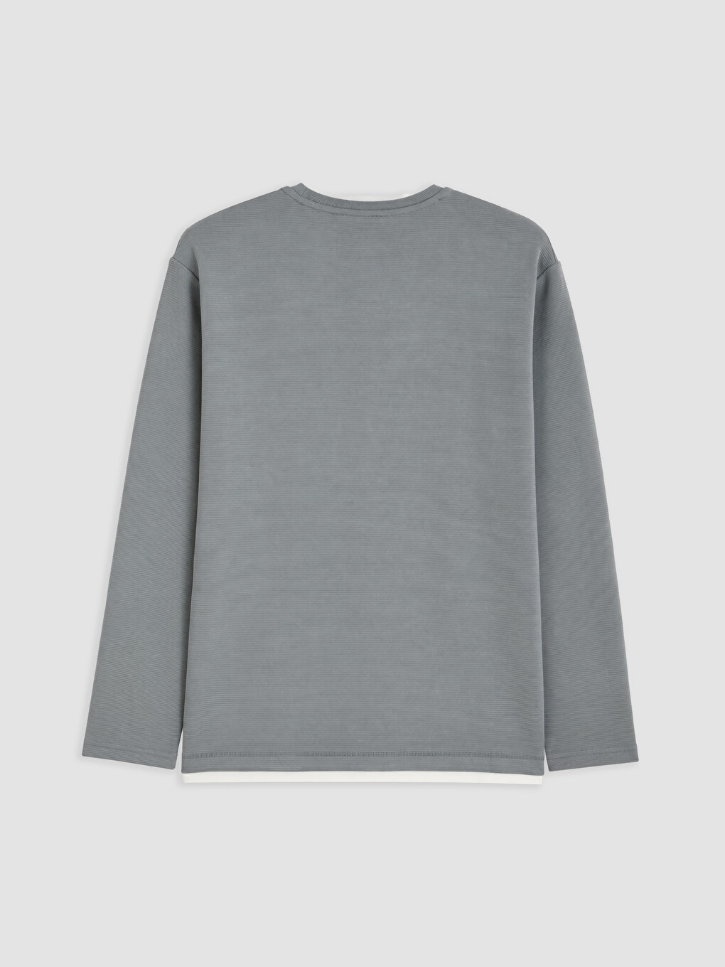 Mavi Bisiklet Yaka Erkek Sweatshirt-5