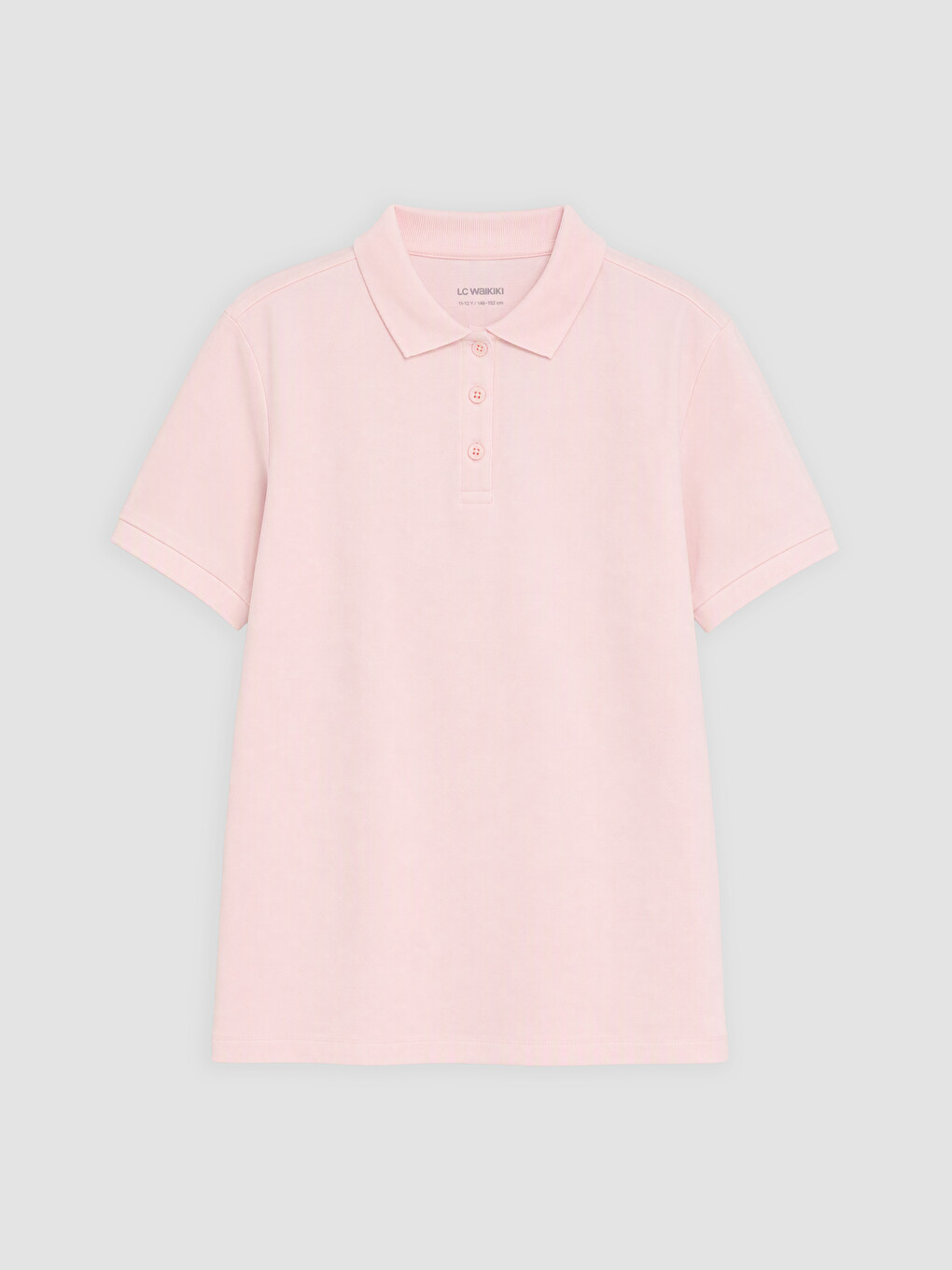 Polo Collar Girls' T-shirt