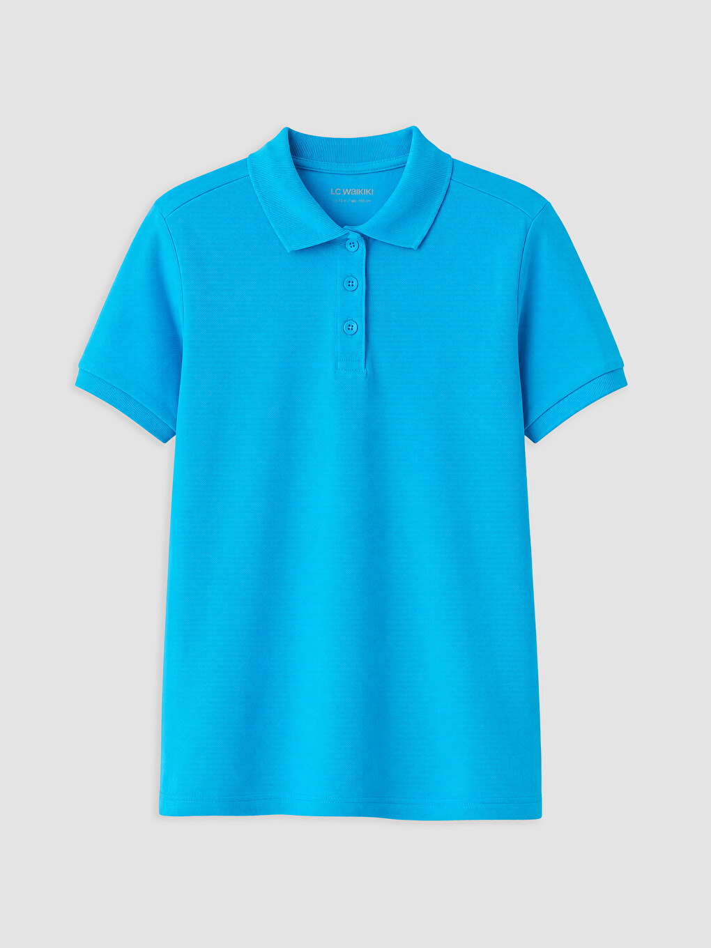 Polo Collar Girls' T-shirt