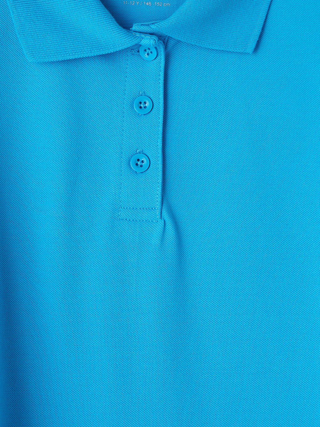 Polo Collar Girls' T-shirt-2