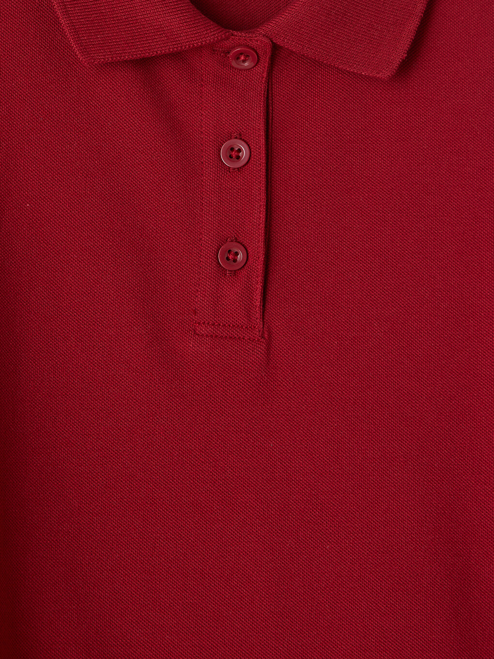 Polo Collar Girls' T-shirt-1