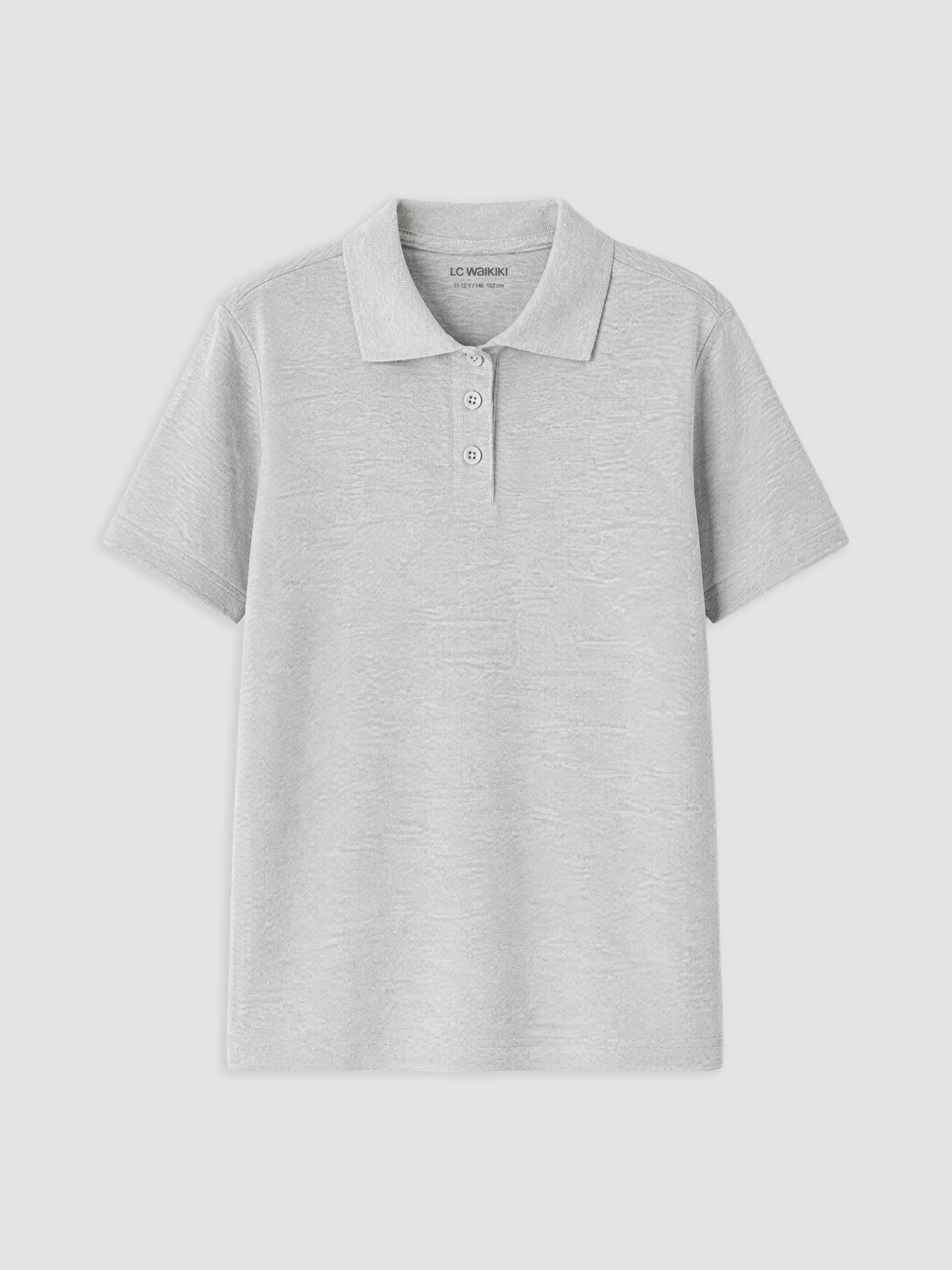 Polo Collar Girls' T-shirt