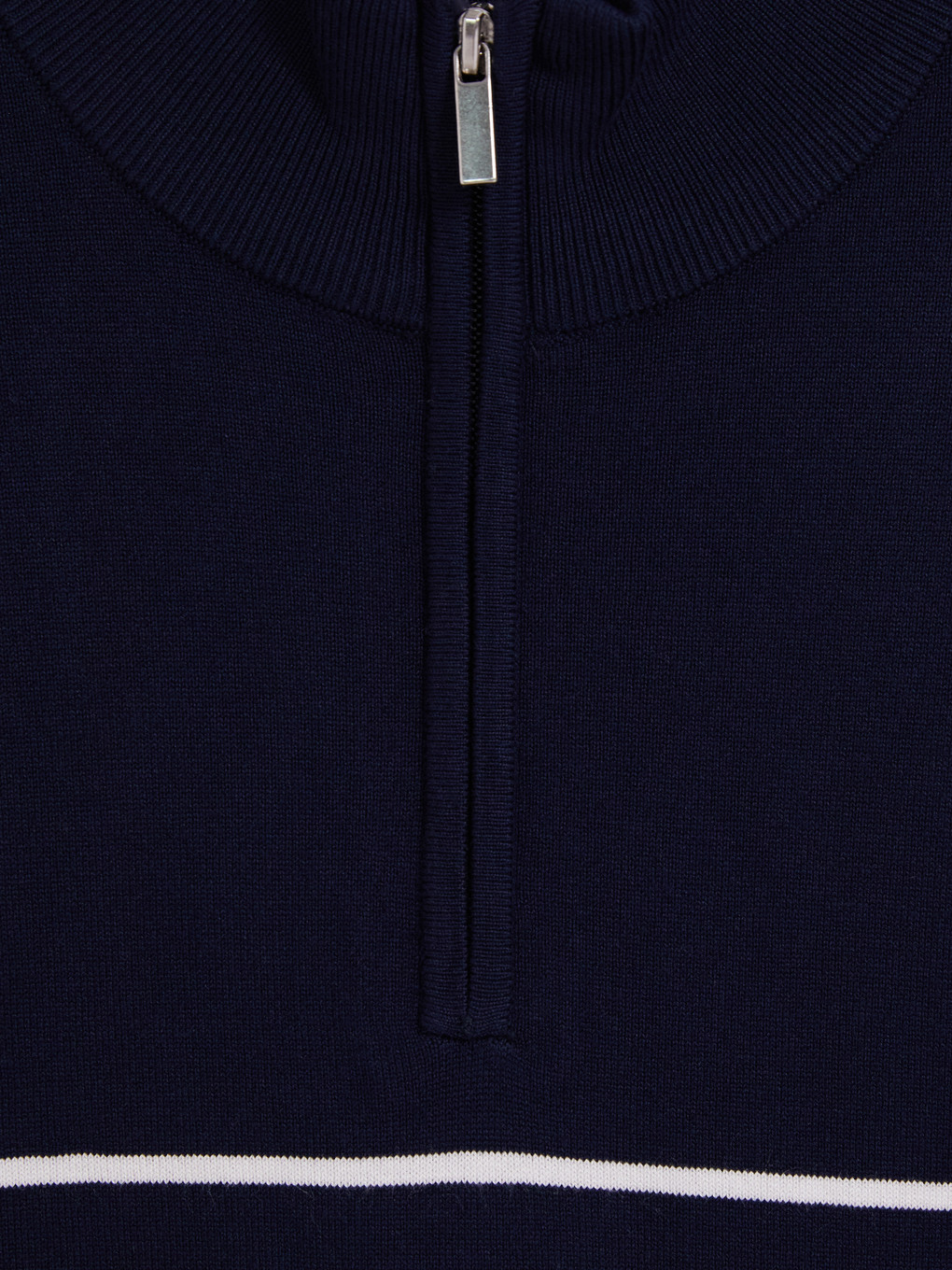 Mock Neck Striped Men's Sweater-6