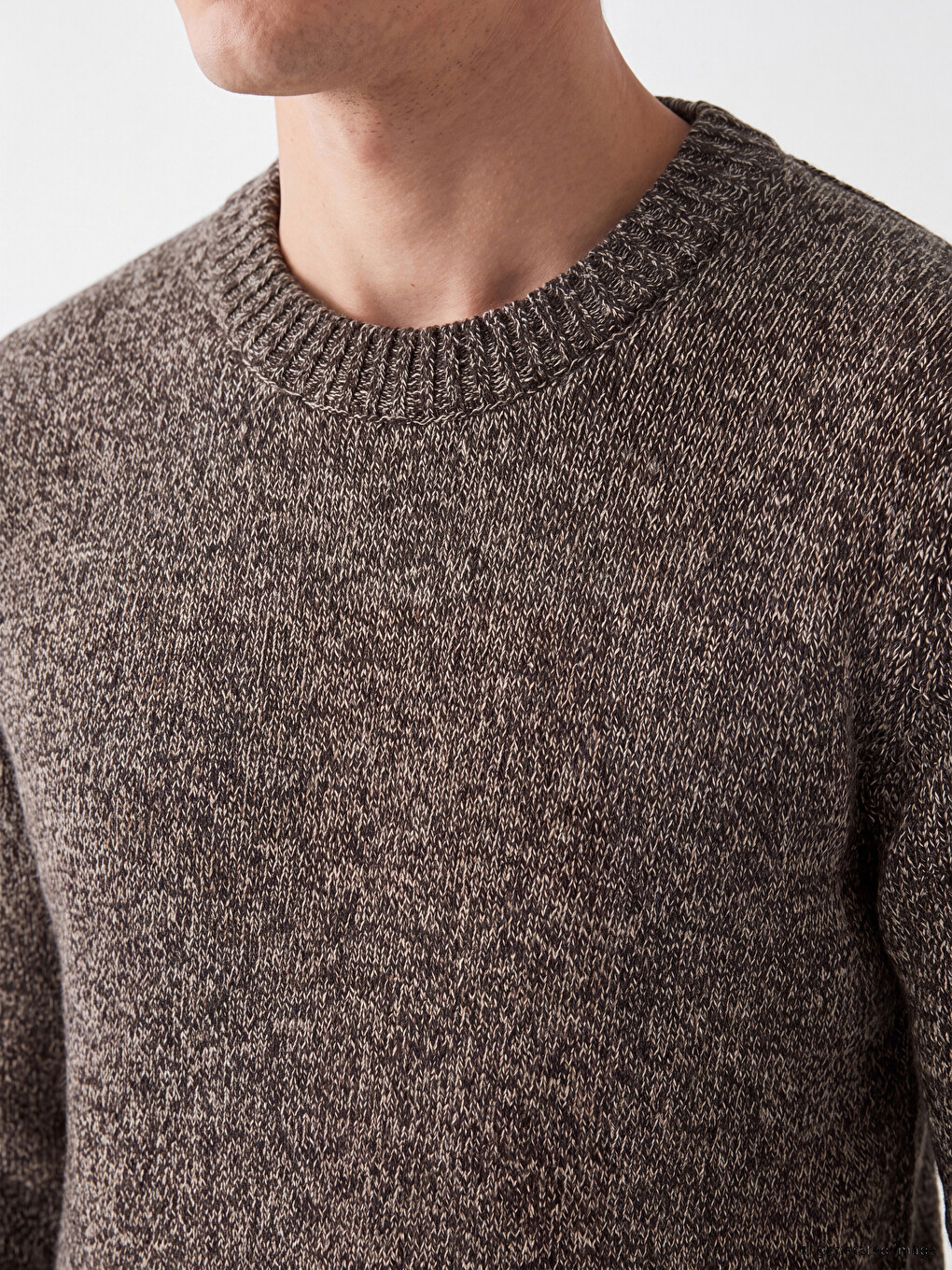 Crew Neck Men's Sweater-2