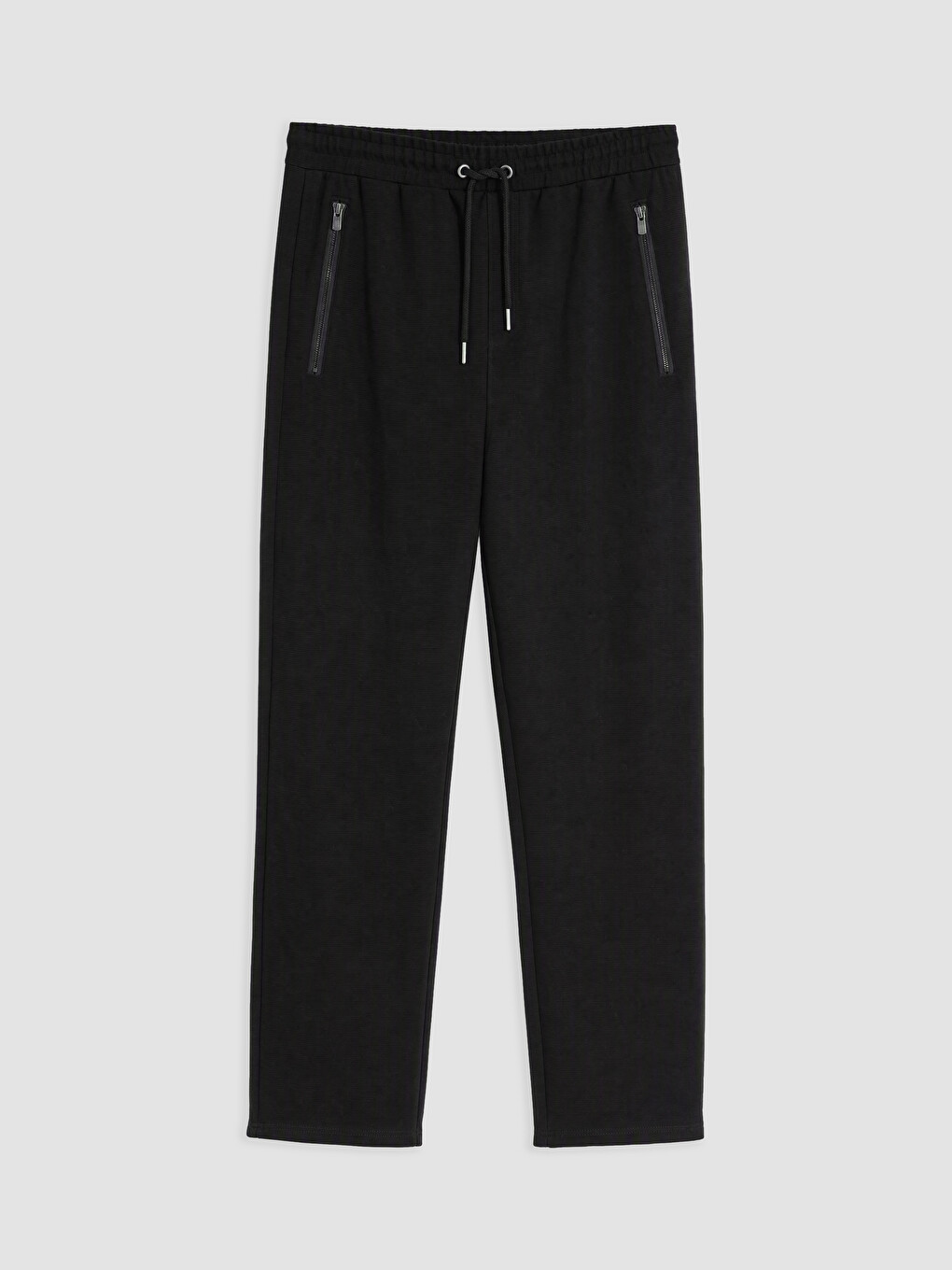 Siyah Regular Fit Erkek Eşofman Altı