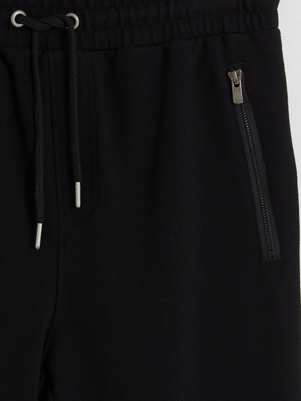 Siyah Regular Fit Erkek Eşofman Altı-2