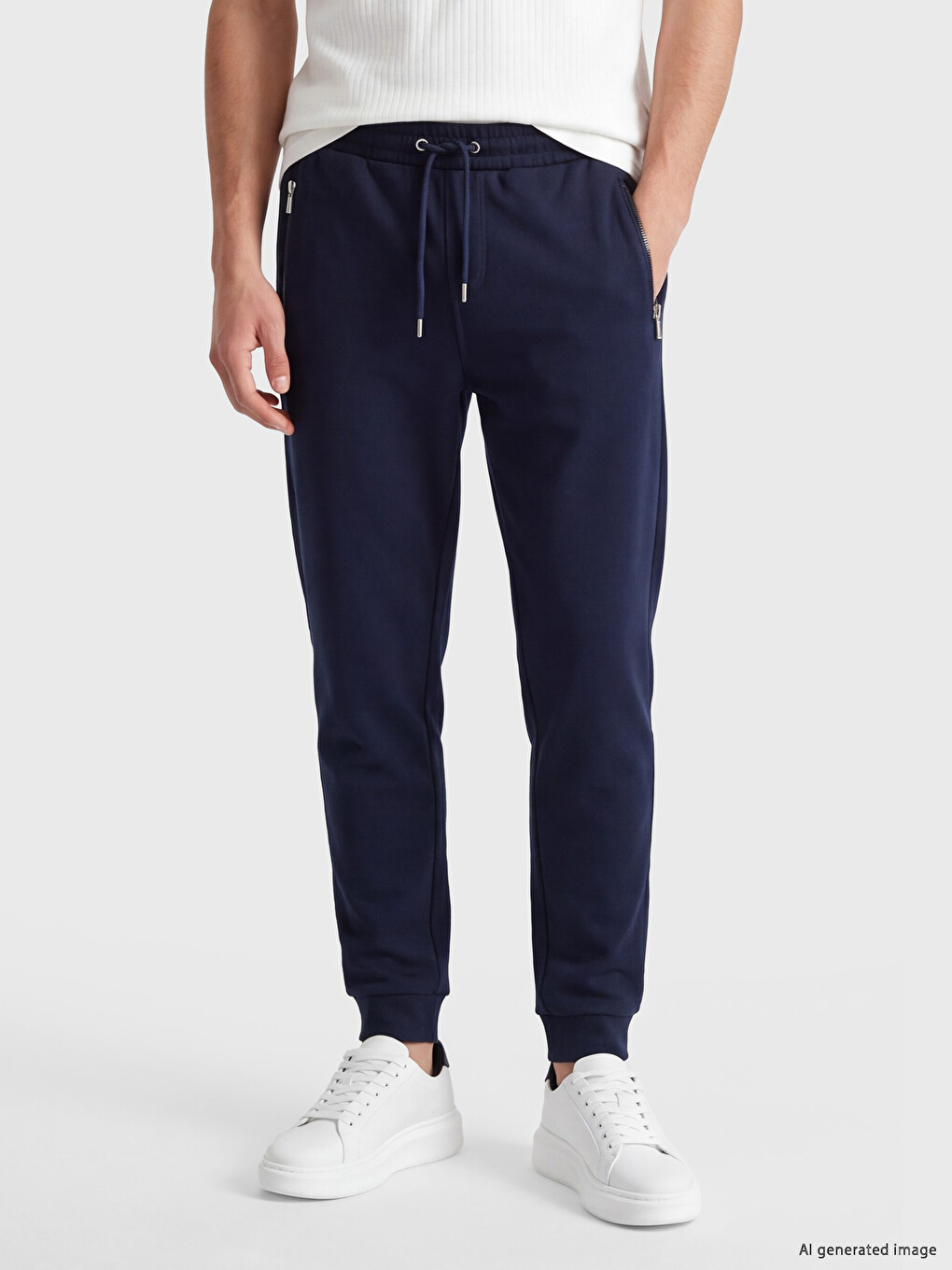 Lacivert Regular Fit Erkek Jogger Eşofman Altı-1