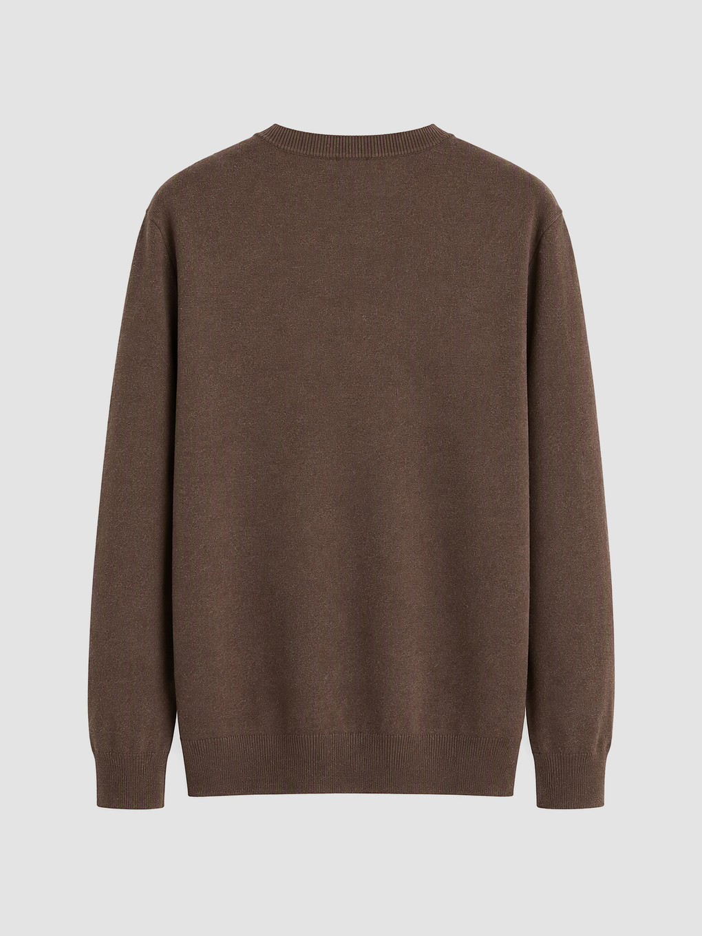 Pull-over Brun Homme-6