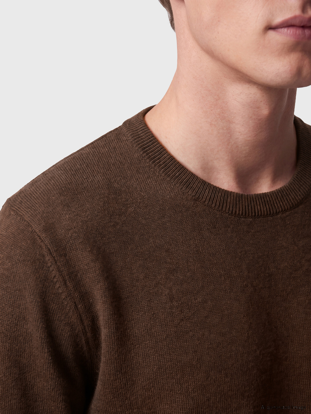 Pull-over Brun Homme-2