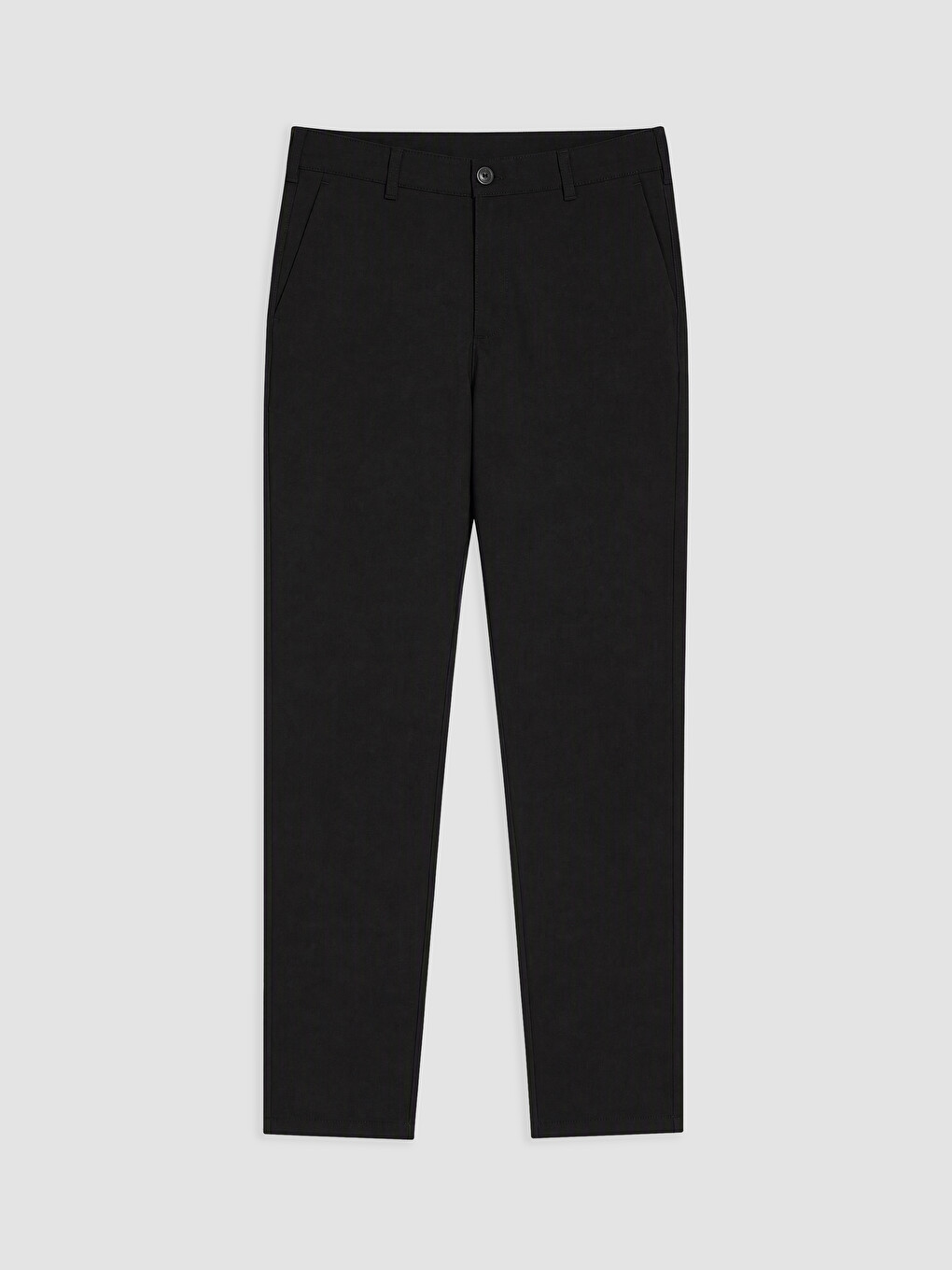 Siyah Regular Fit Erkek Chino Pantolon-3
