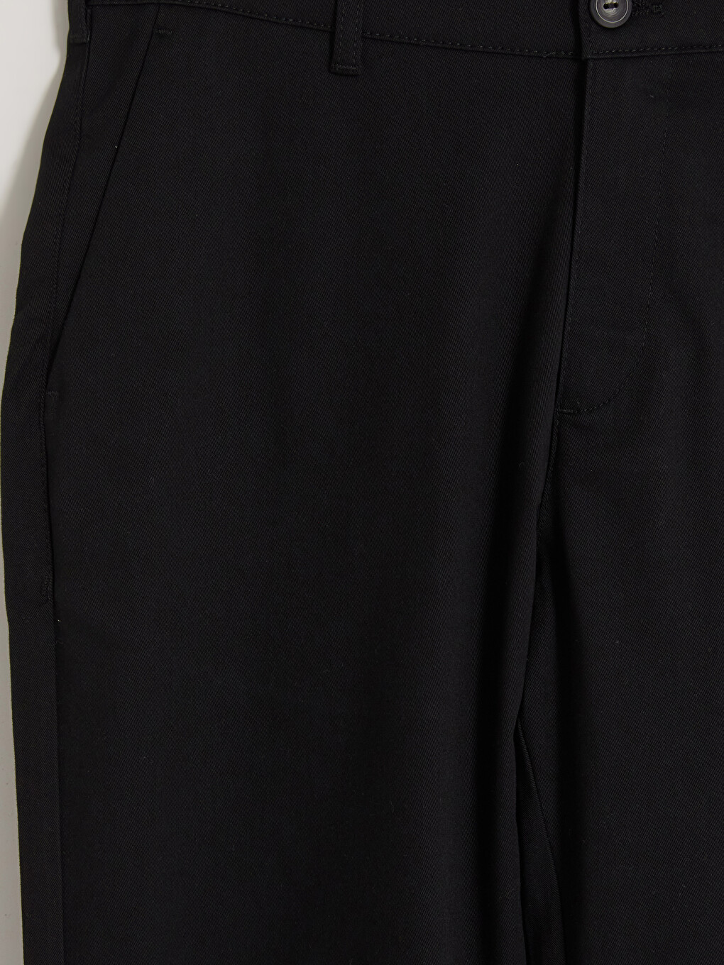Siyah Regular Fit Erkek Chino Pantolon-5