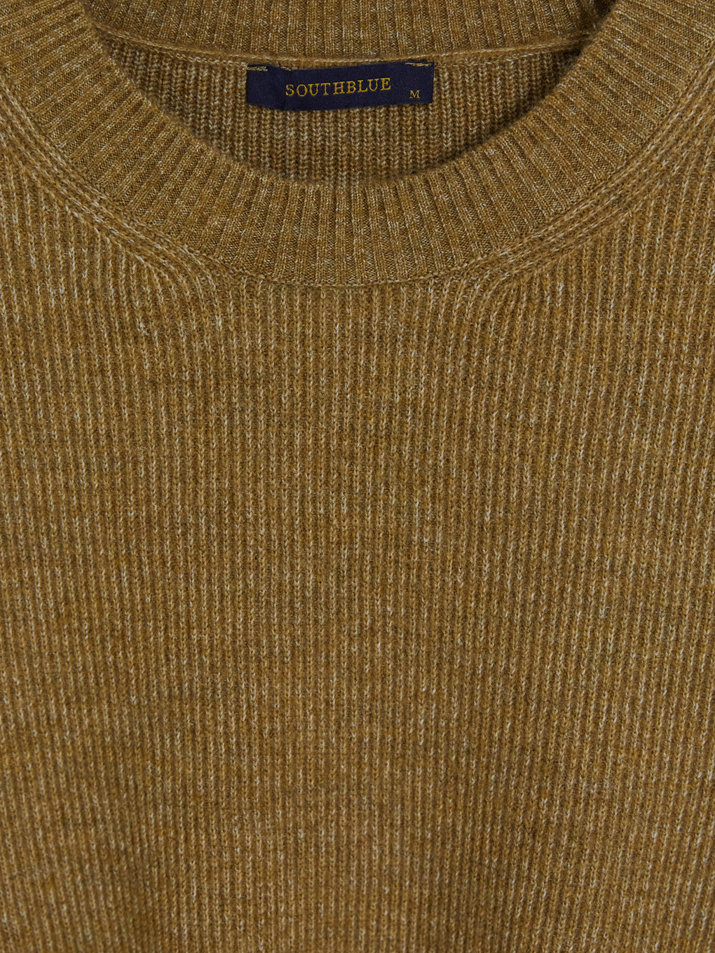 Crew Neck Ribbed Men's Sweater-2