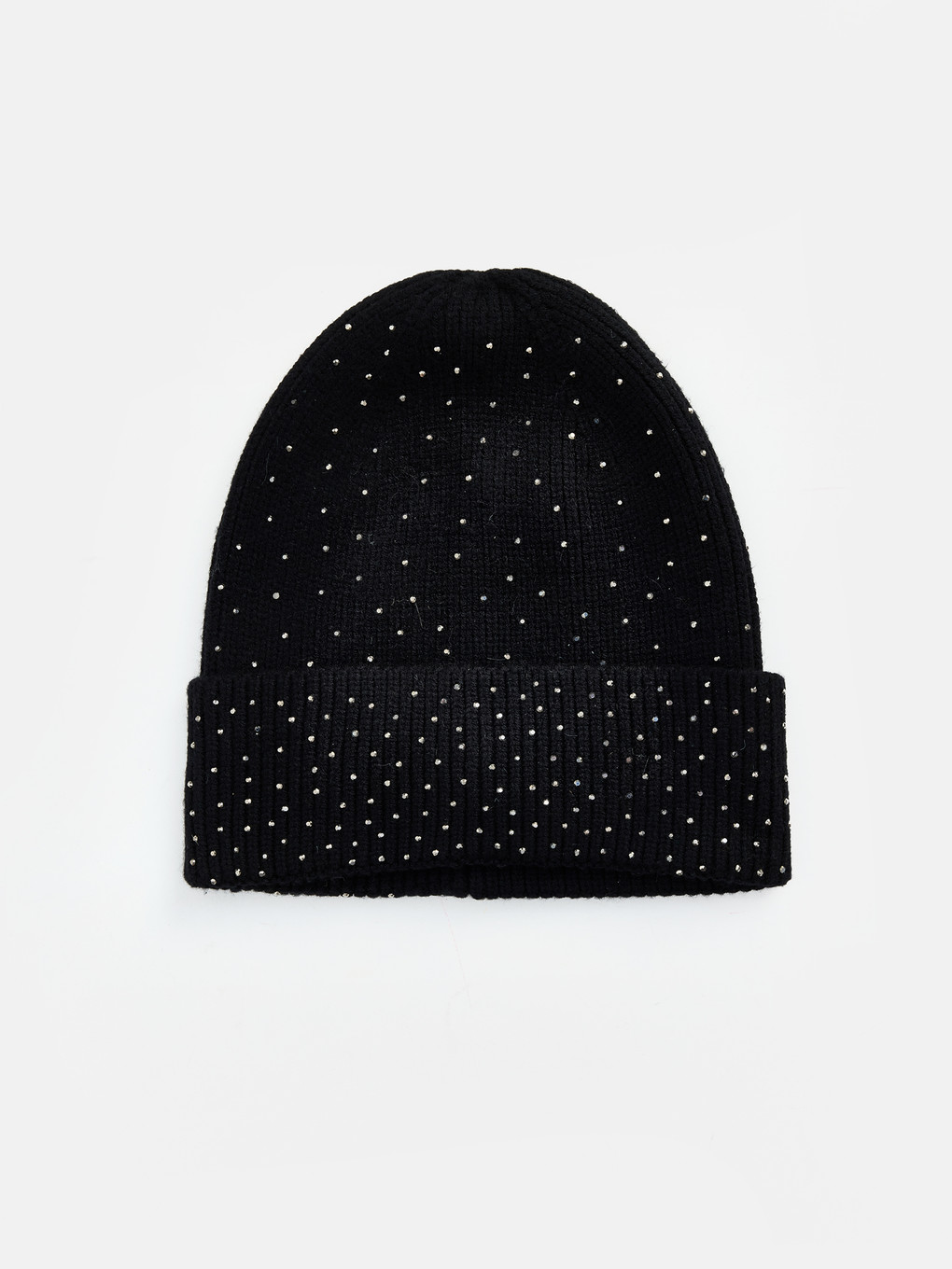 Rhinestone Girls' Knitwear Beanie