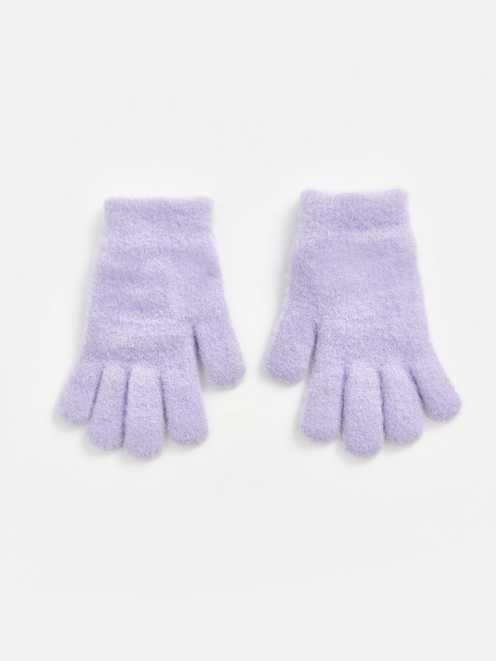 Kuromi Printed Girls' Gloves-1