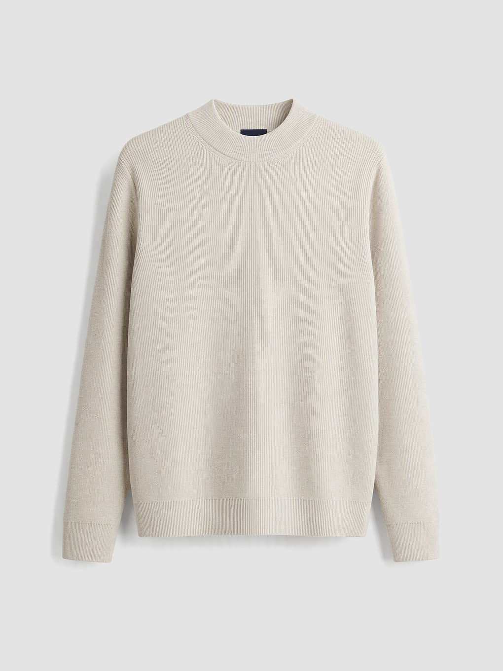 Man White Sweater-4