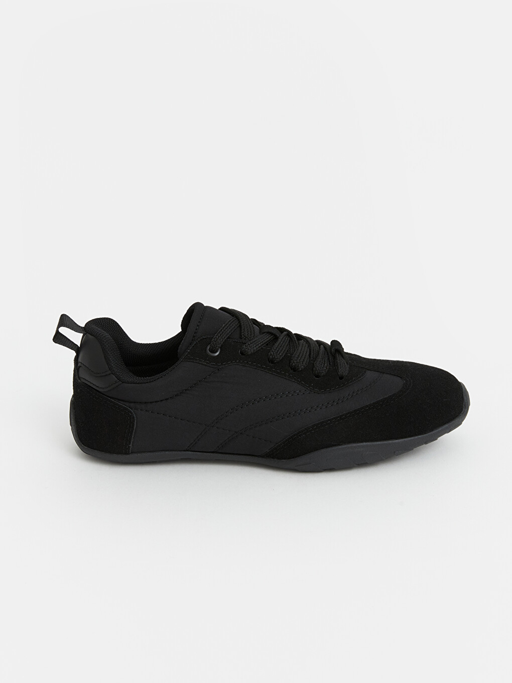Pantof Sport Pentru Femei Cu Aspect Din Imitație De Piele Întoarsă-1