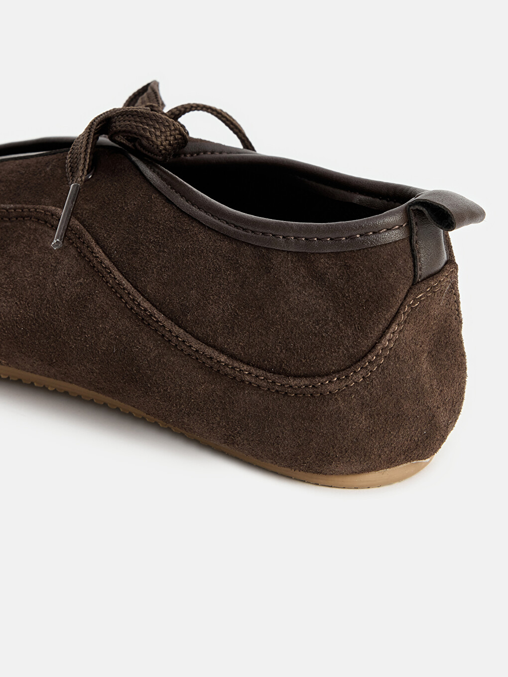 Faux Suede Women's Ballet Flats-2