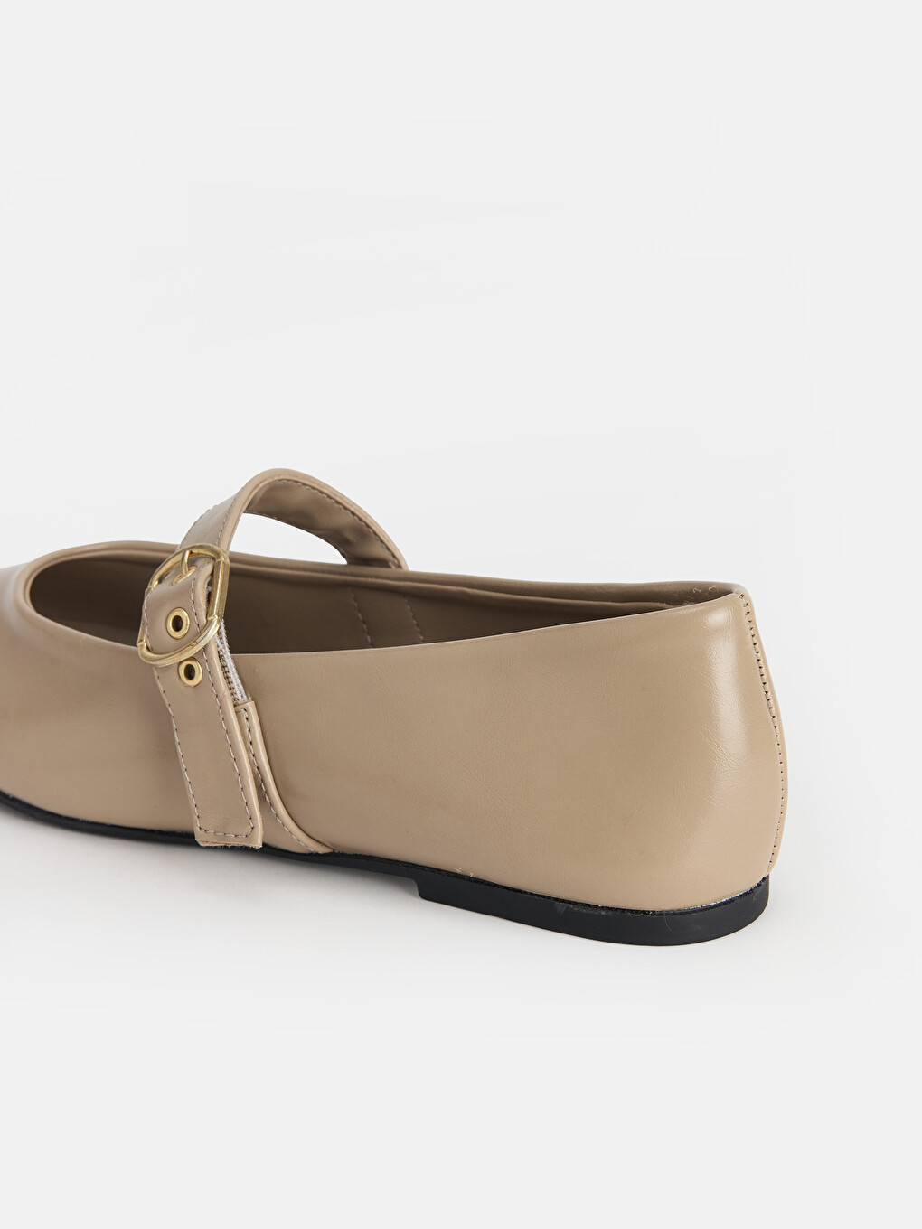 Faux Leather Women's Ballet Flats-2