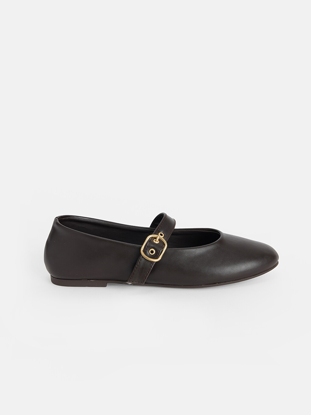 Faux Leather Women's Ballet Flats-1