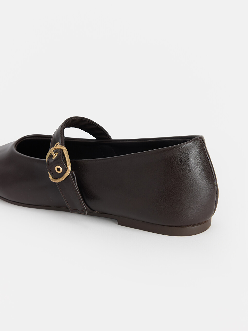 Faux Leather Women's Ballet Flats-2