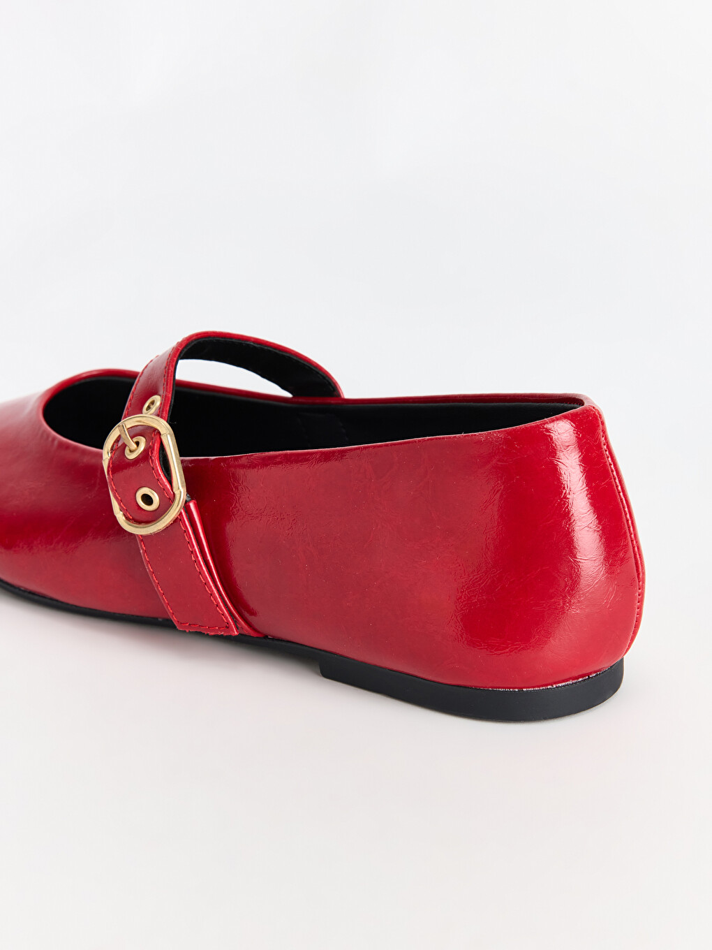 Faux Leather Women's Ballet Flats-2