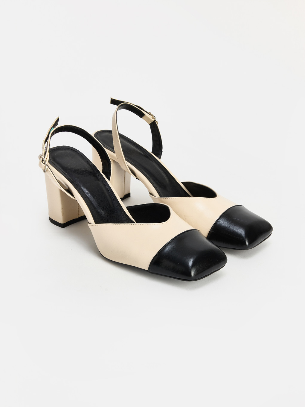 Square Toe Women's Heeled Shoe-1