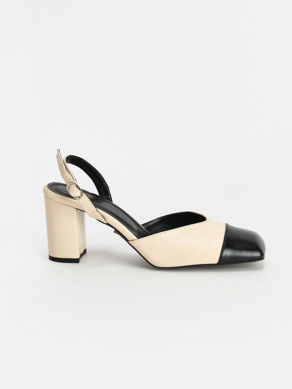 Square Toe Women's Heeled Shoe-2