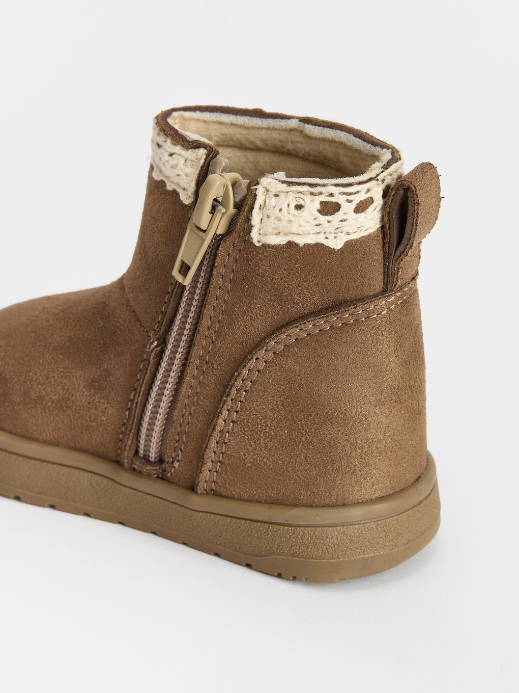 Girl Brown Boots-2