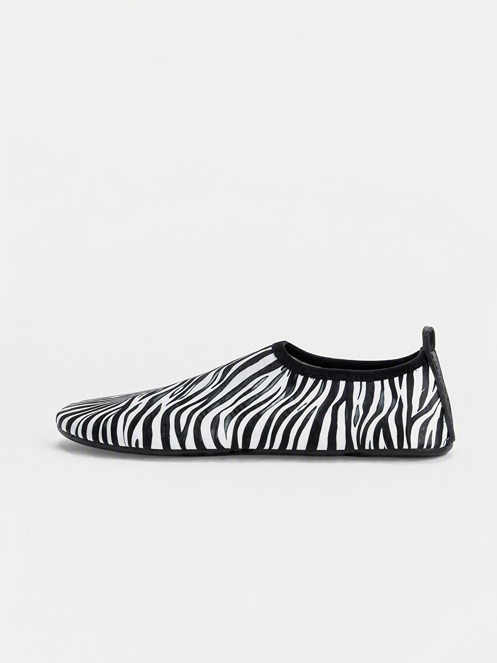 Karışık Zebra Desenli Kadın Deniz Ayakkabısı-2