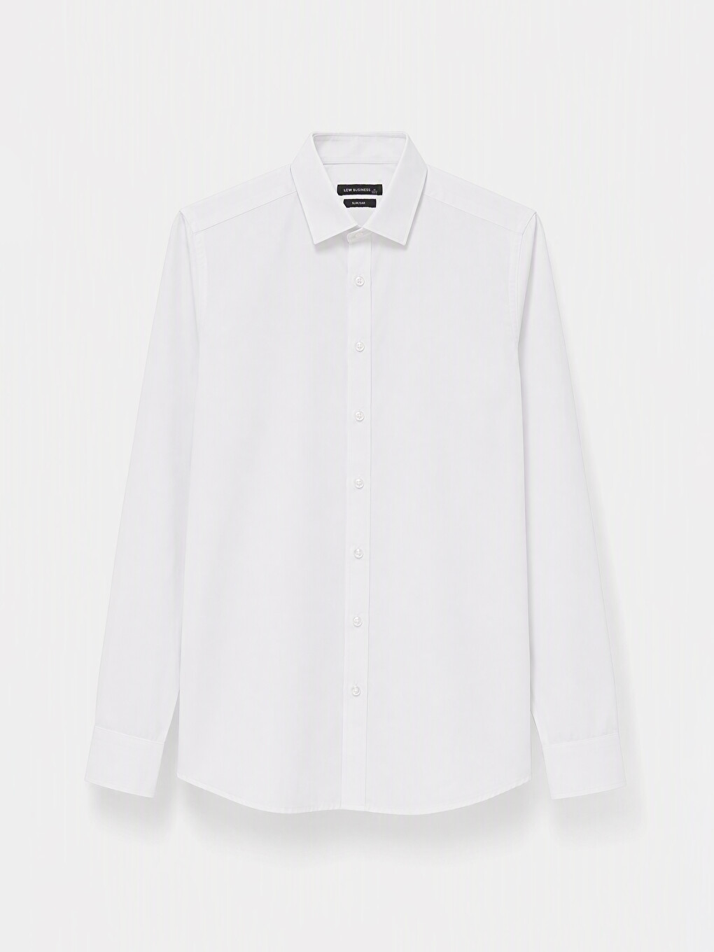 Beyaz Slim Fit Erkek Gömlek-3
