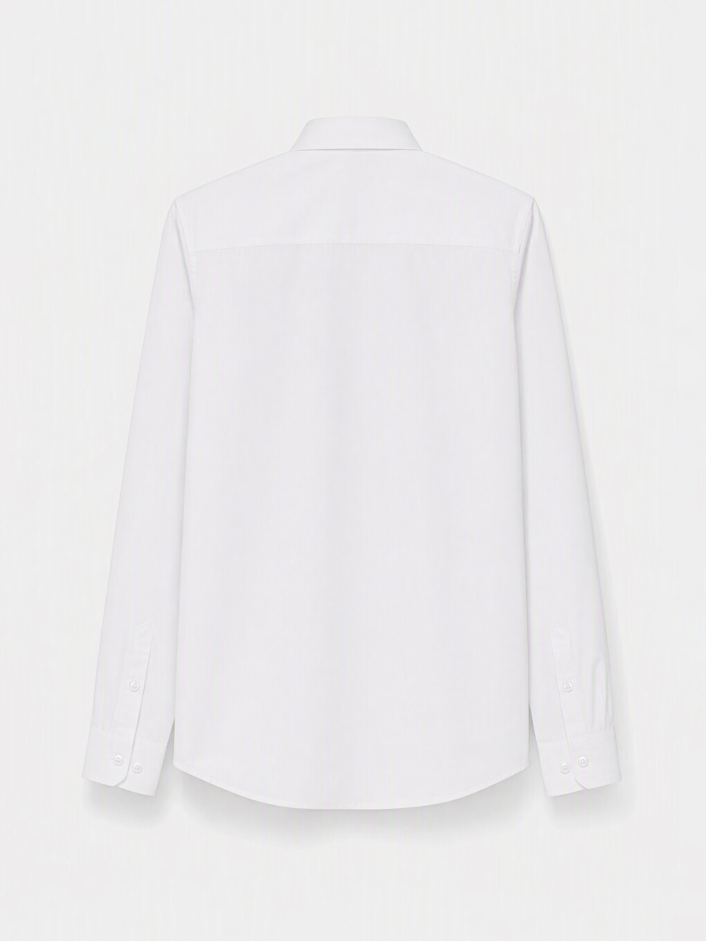 Beyaz Slim Fit Erkek Gömlek-4
