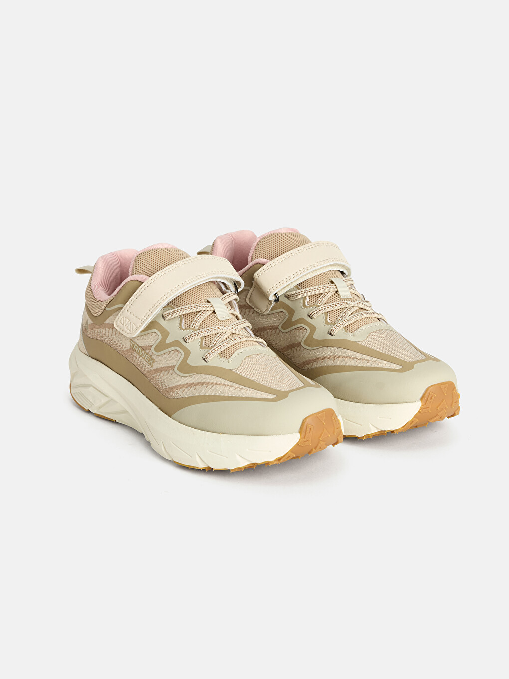 Laces And Hook-and-loop Girls' Sneakers