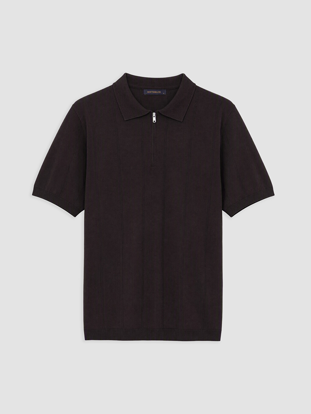 Bordo Polo Yaka Erkek Kazak-4