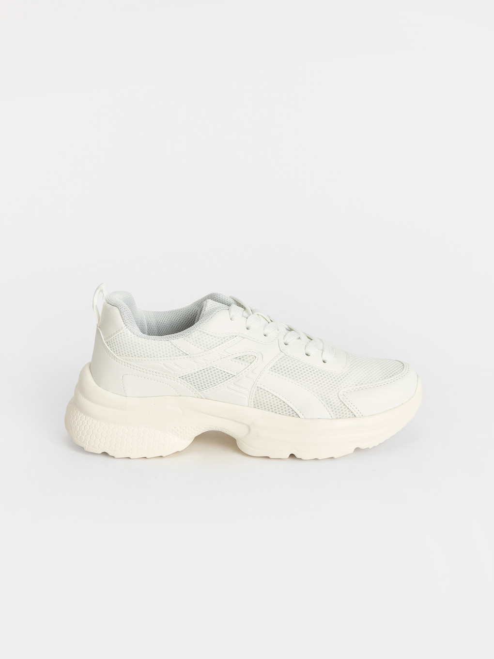 Woman White Sneakers-1