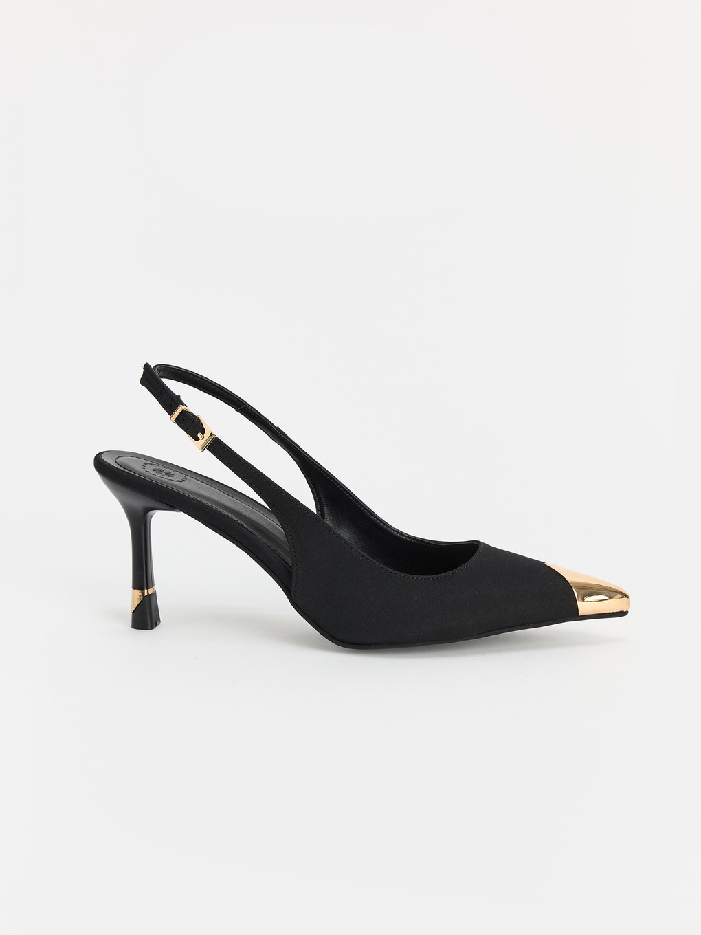 Metal Toe Women's Heeled Shoe-1