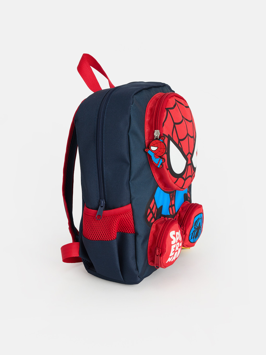 Lacivert Spider-man Baskılı Erkek Çocuk Sırt Çantası-1