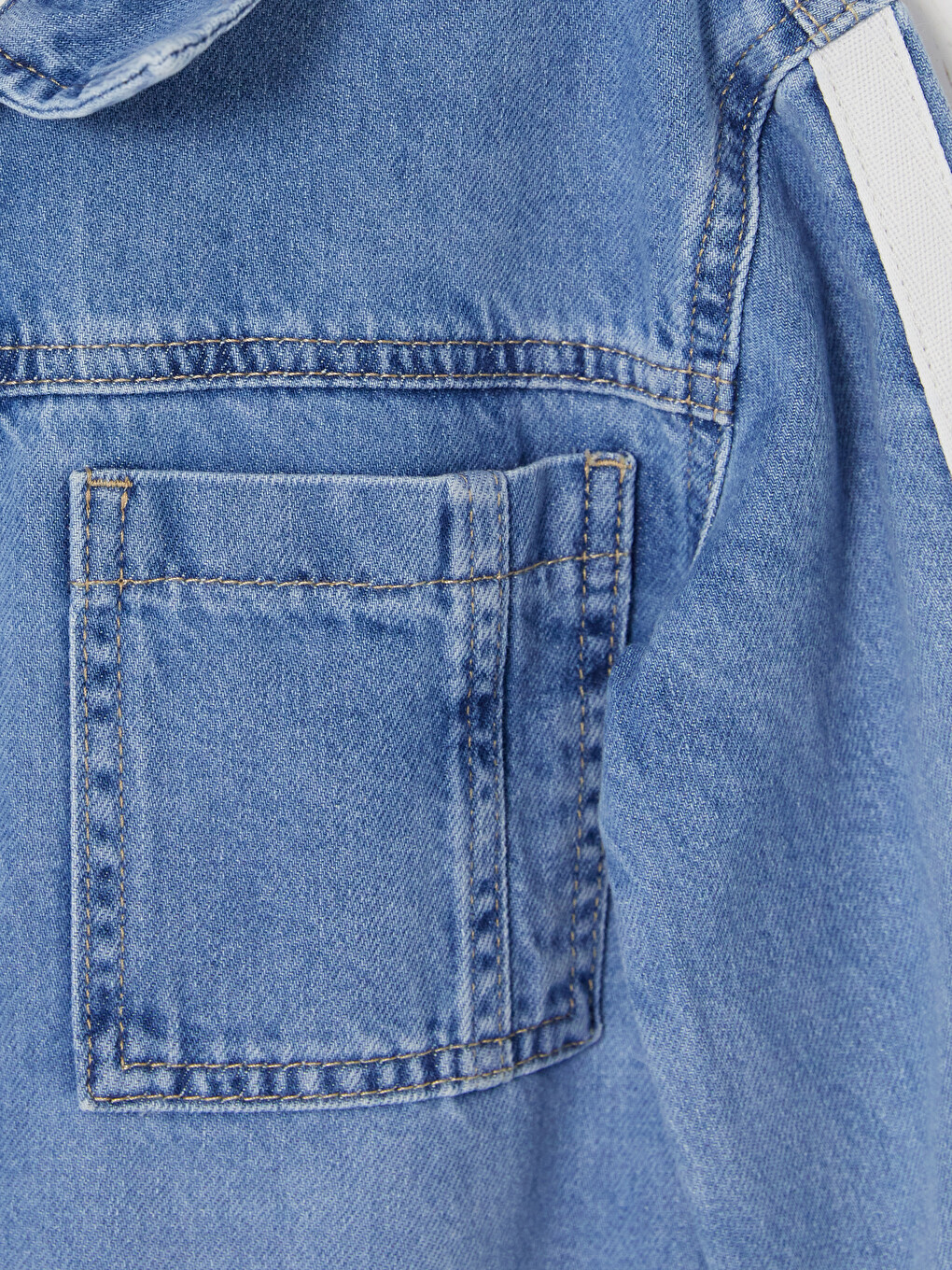 Long Sleeve Boys' Jean Shirt-2