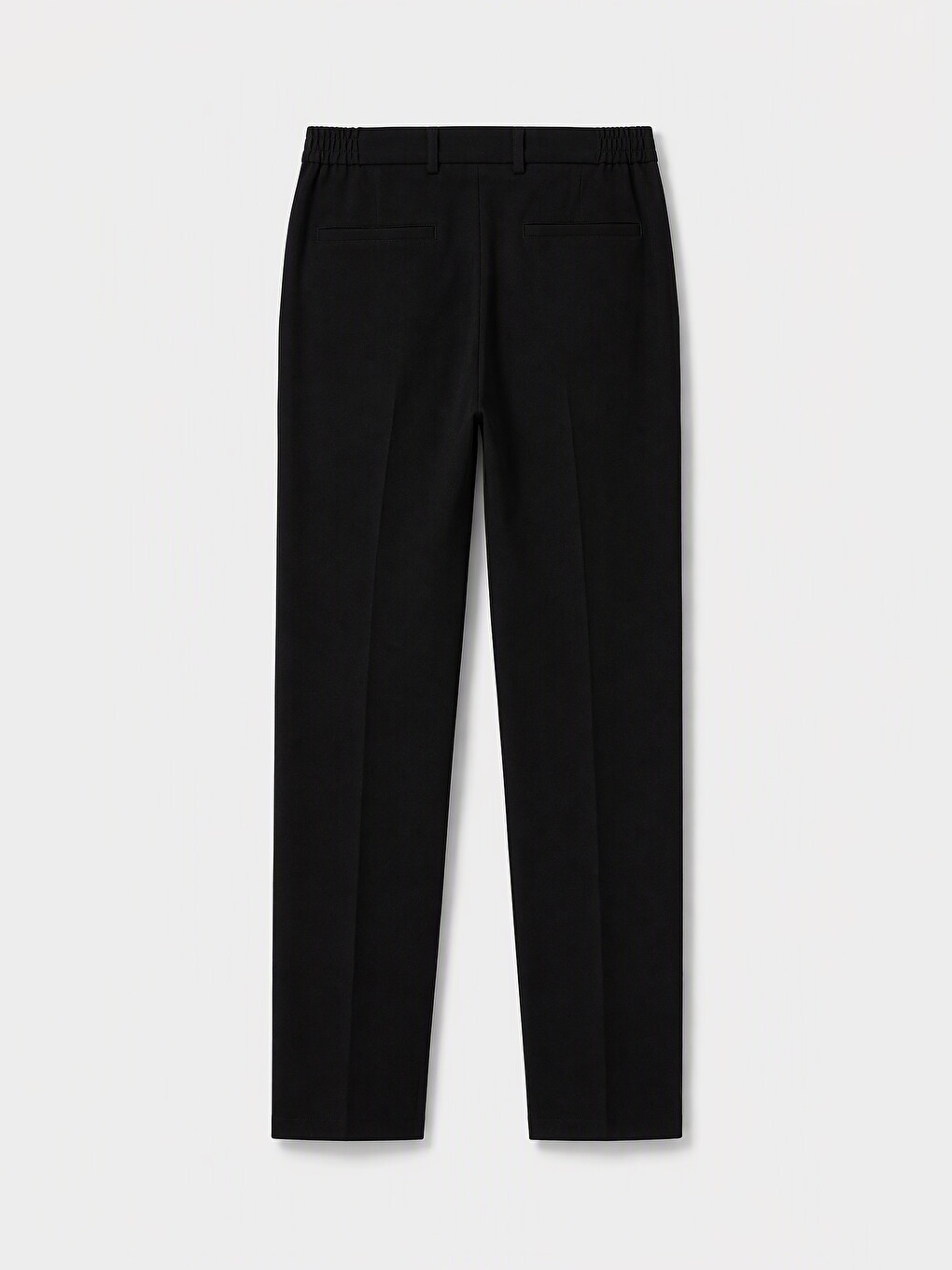 Siyah Regular Fit Erkek Pantolon-1