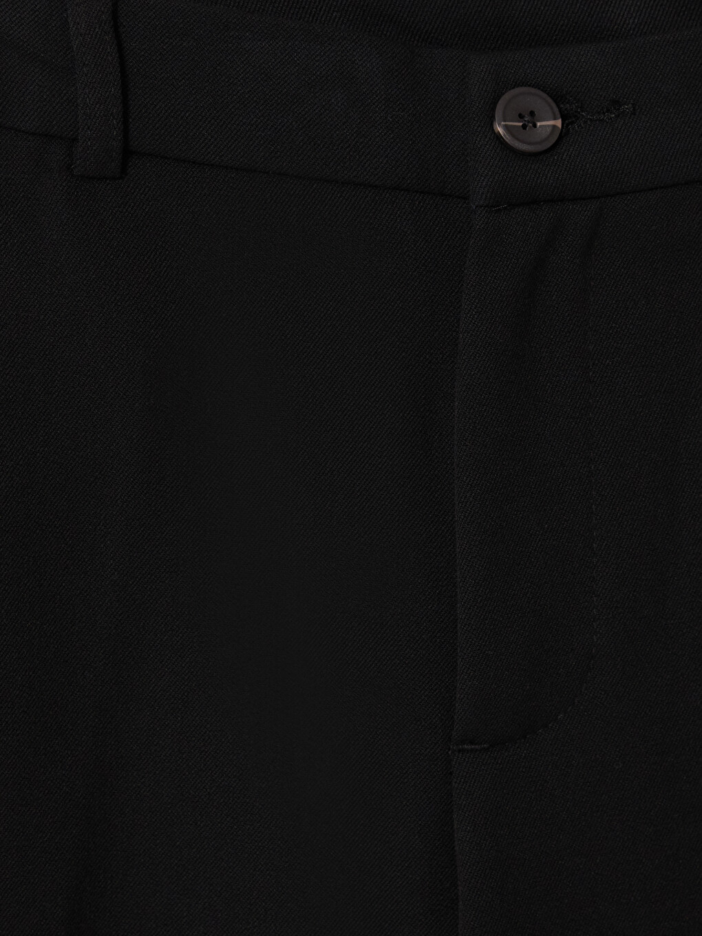 Siyah Regular Fit Erkek Pantolon-2