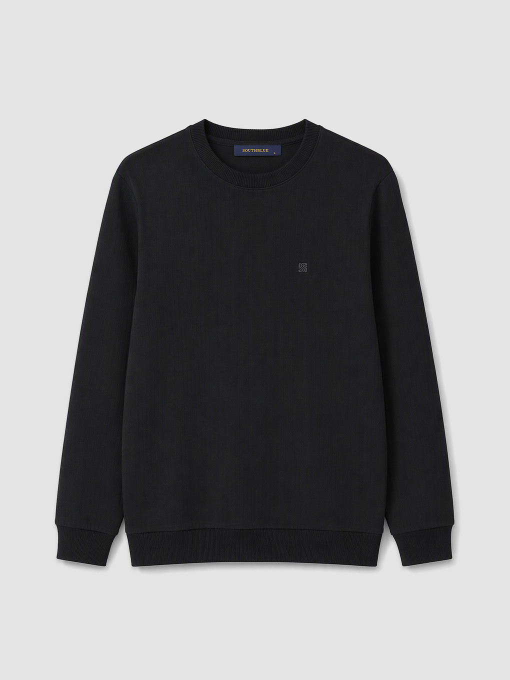 Man Black Sweatshirt