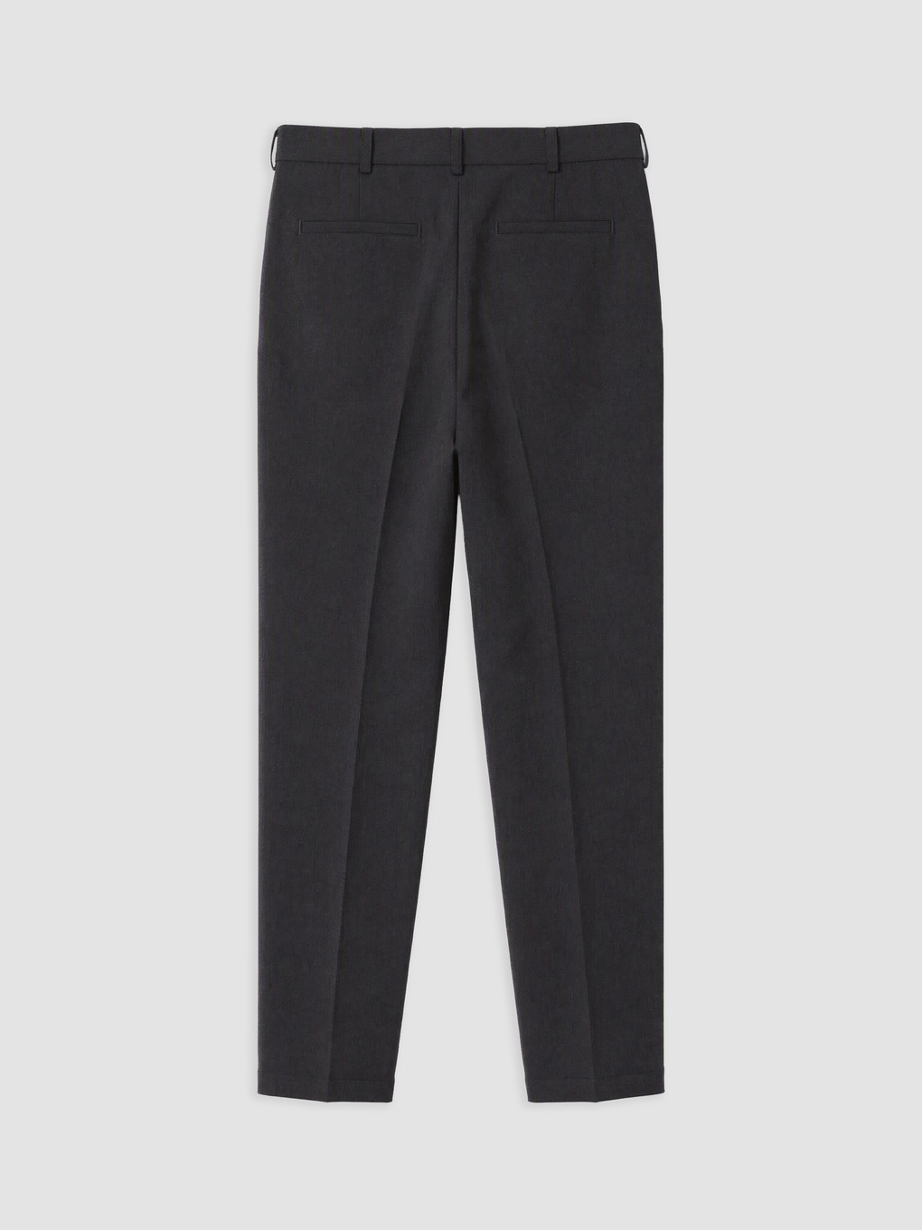 Gri Regular Fit Erkek Pileli Pantolon-1