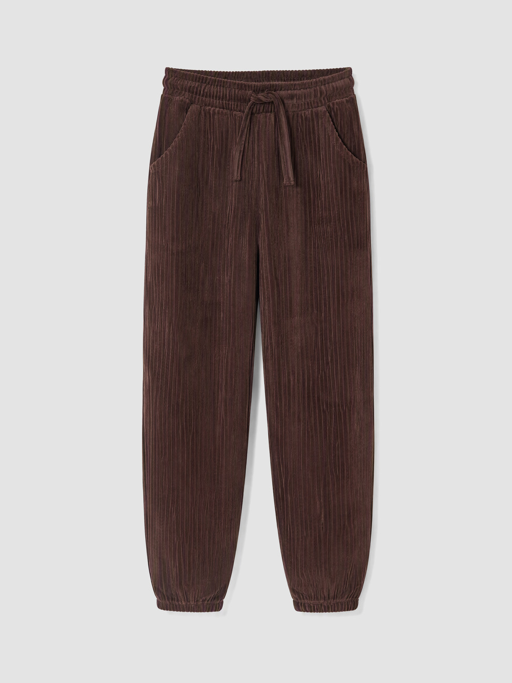 Boy Brown Jogger Sweatpants