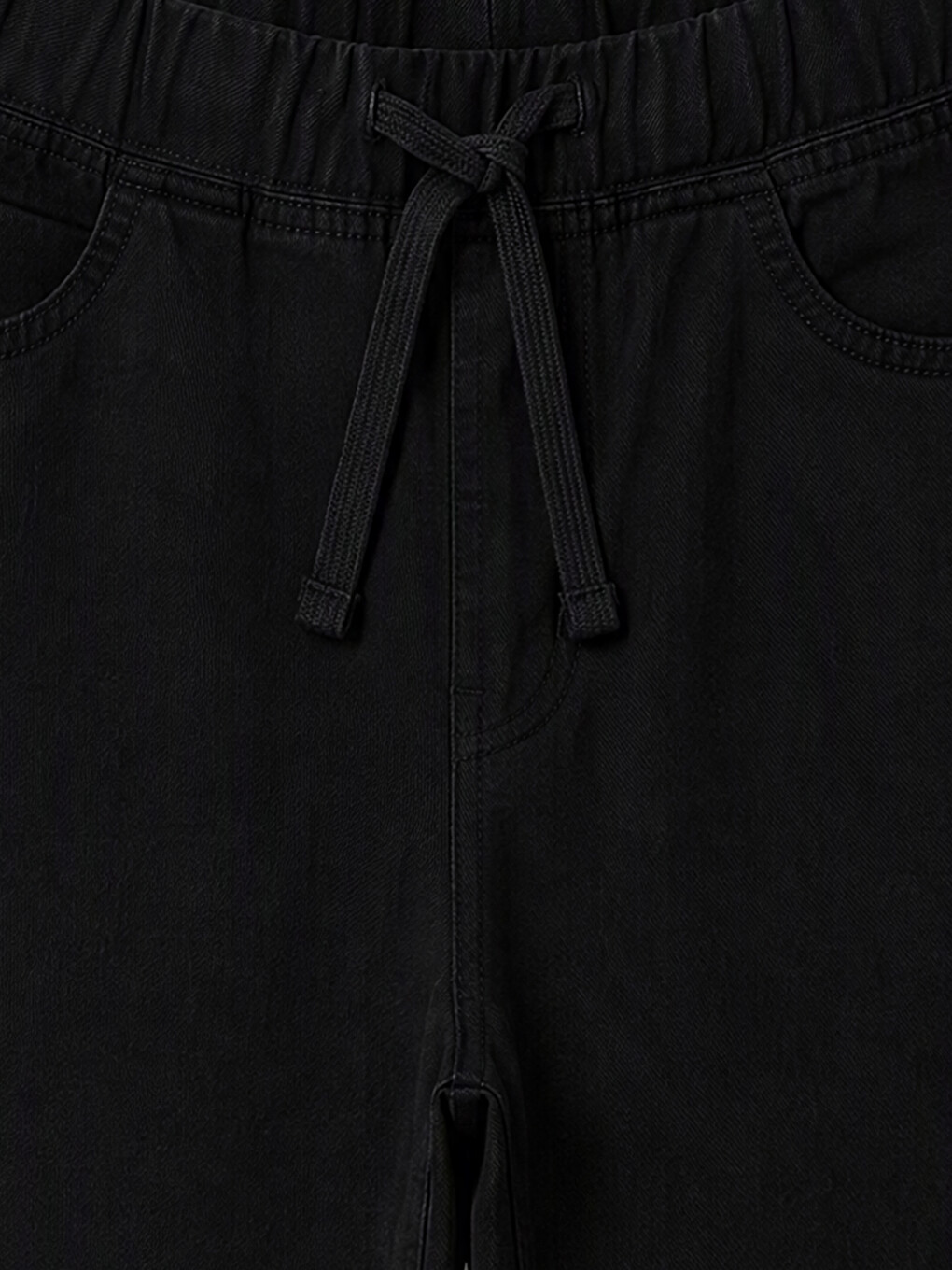 Junge Schwarz Hosen-1