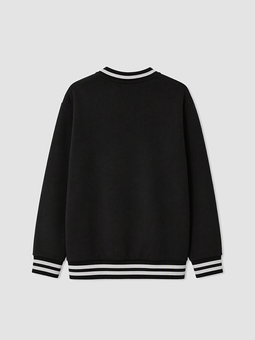 Baseball Collar Boys' Sweatshirt-2
